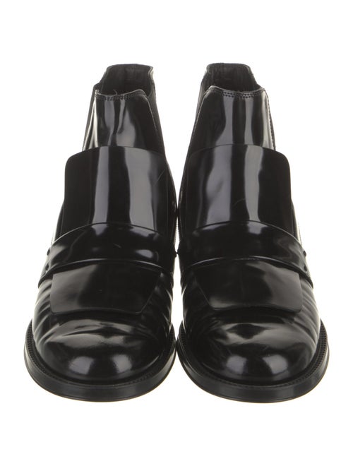 Tod's Patent Leather Chelsea Boots