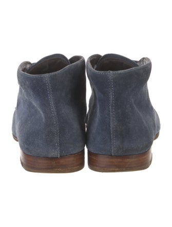 Tod's Suede Lace-Up Boots