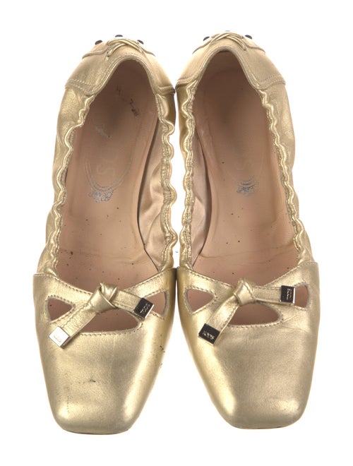 Tod's Leather Ballet Flats