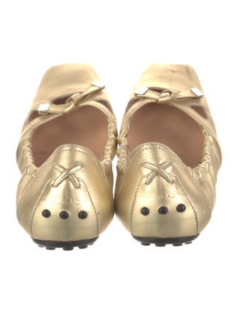 Tod's Leather Ballet Flats