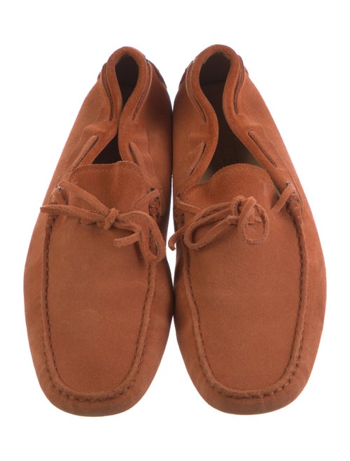 Tod's Suede Bow Accents Drivers
