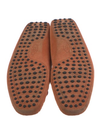 Tod's Suede Bow Accents Drivers