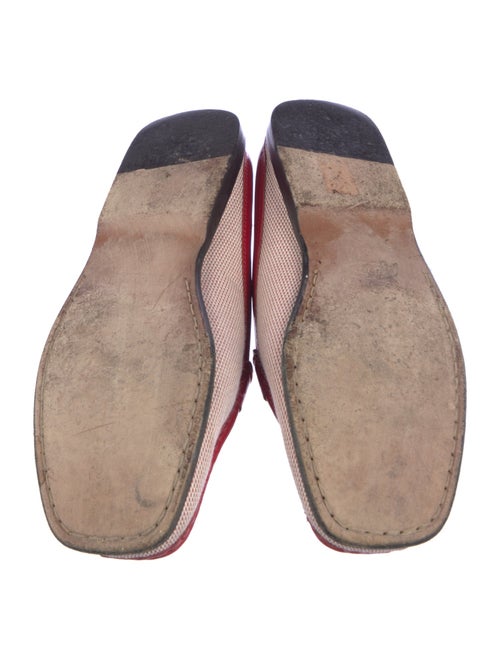 Tod's Patent Leather Colorblock Pattern Mules