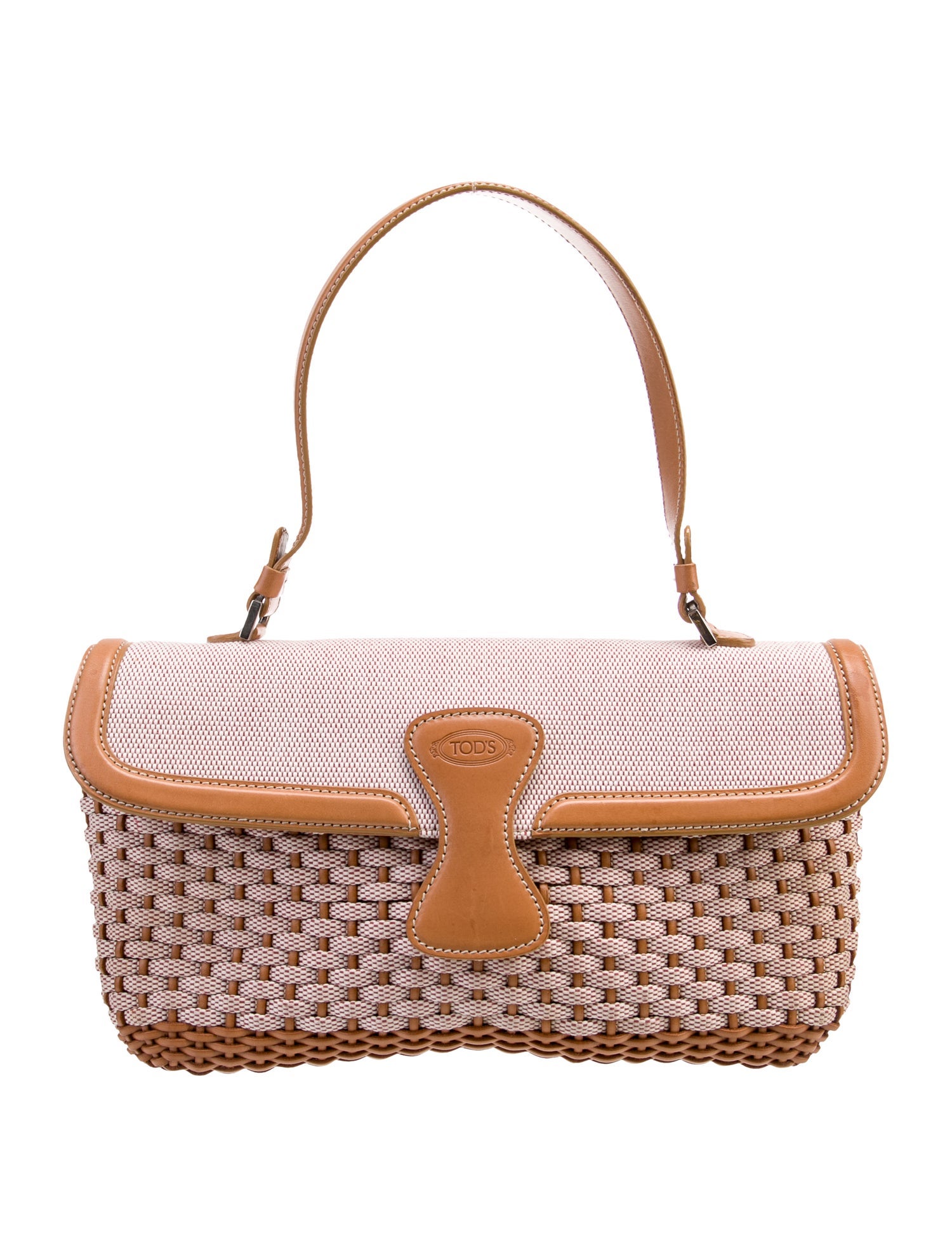 Tod's Canvas Top Handle Bag