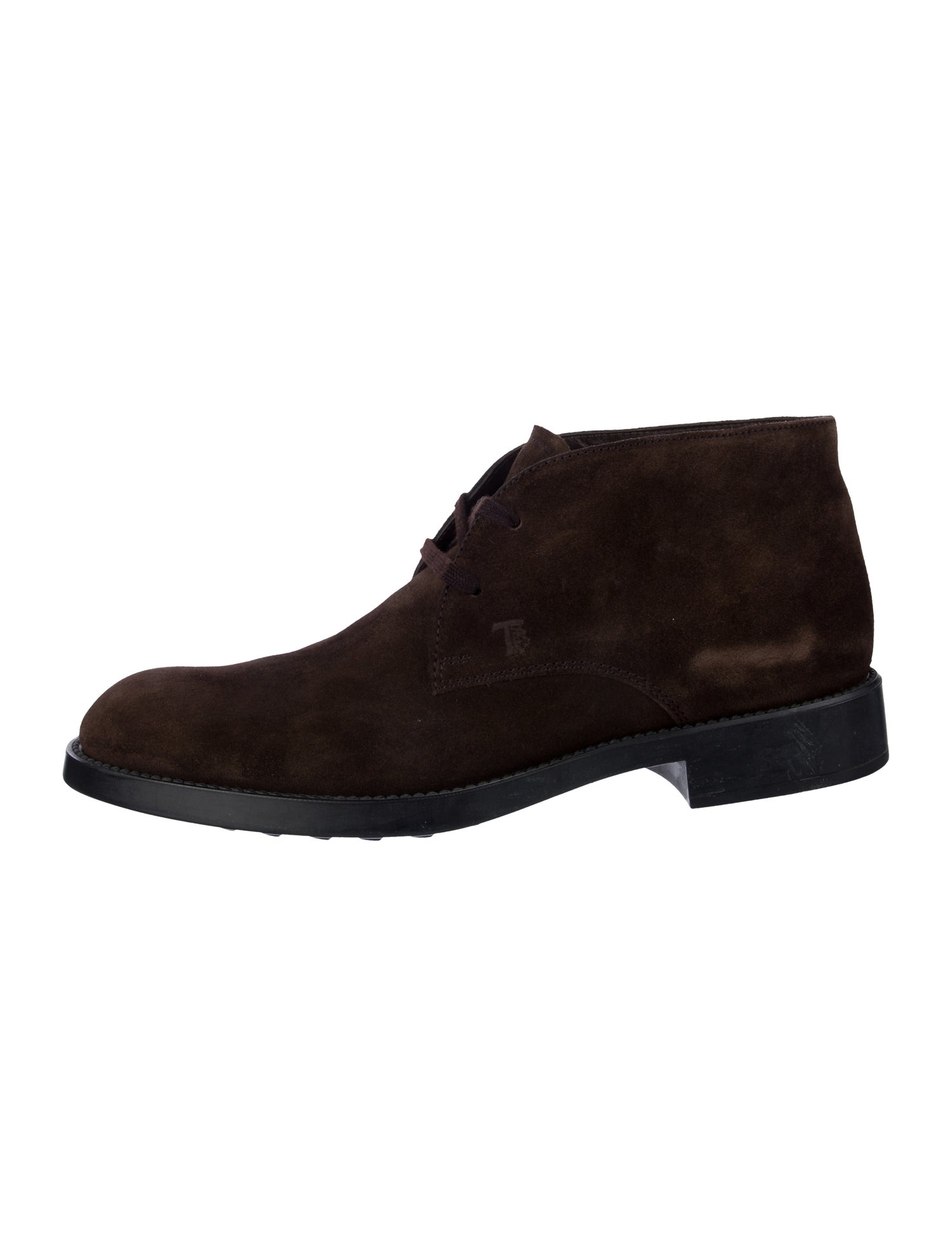 Tod's Suede Lace-Up Boots