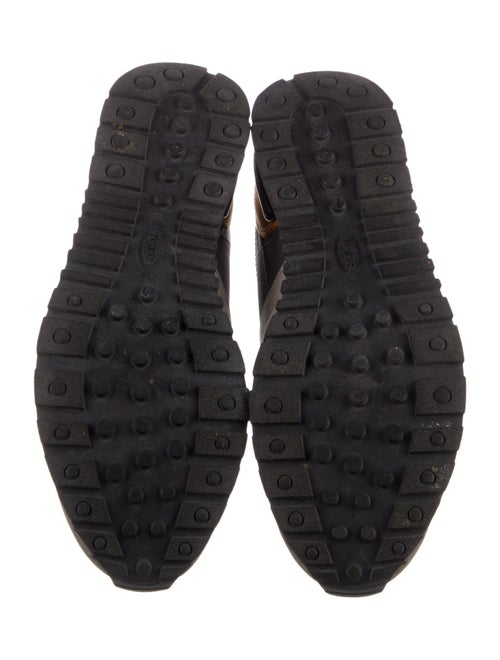 Tod's Suede Colorblock Pattern Athletic Sneakers