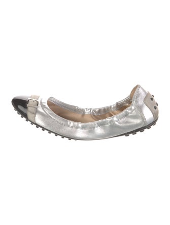 Tod's Leather Ballet Flats