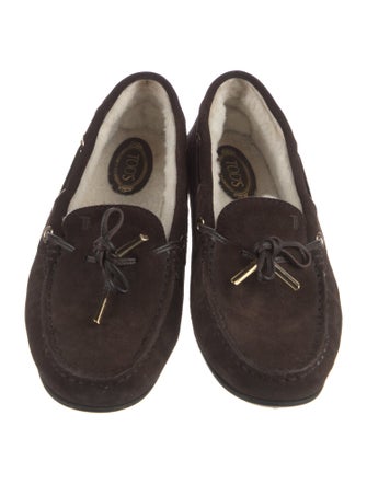 Tod's Suede Moccasins