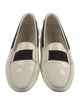 Tod's Patent Leather Colorblock Pattern Loafers