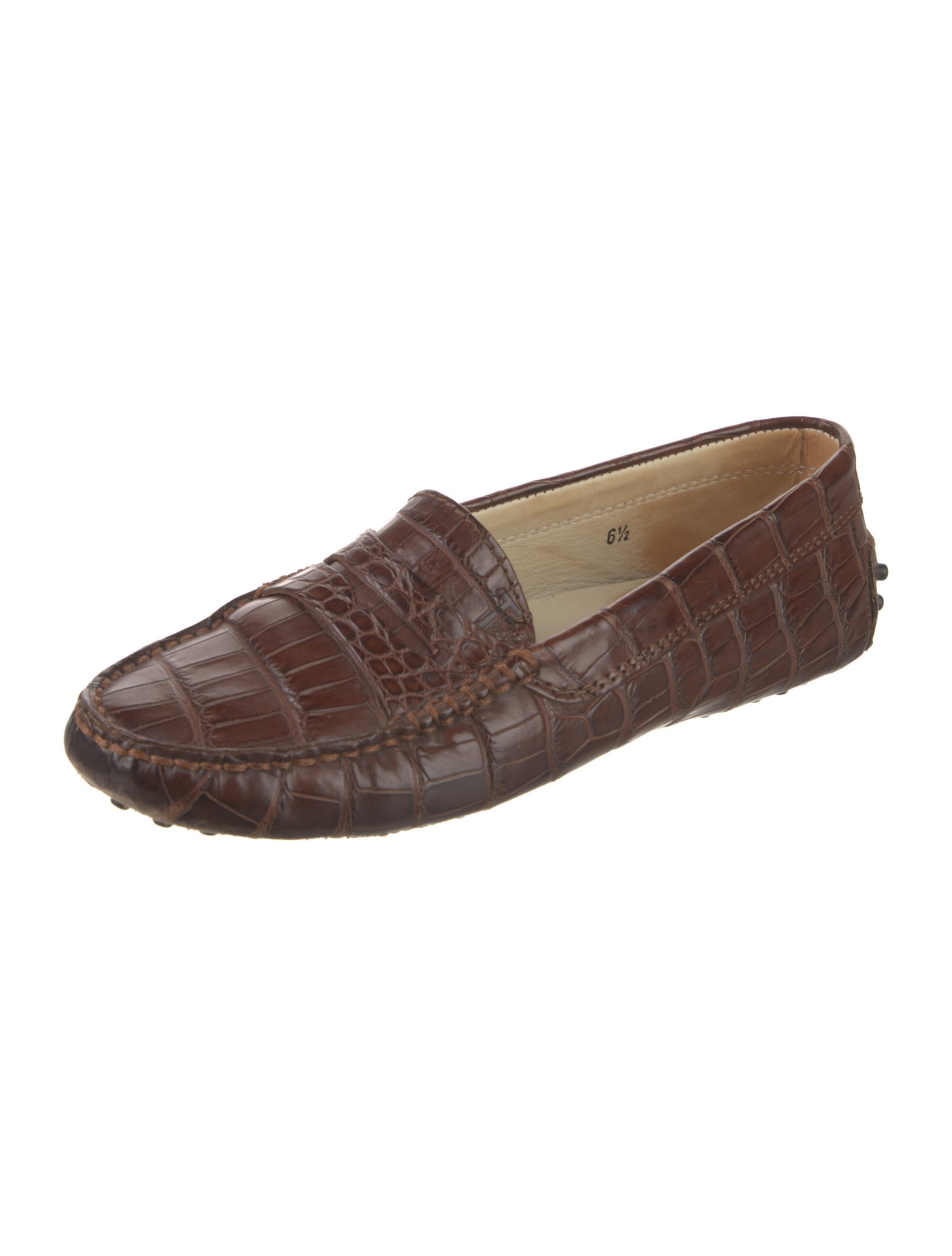 Tod's Crocodile Loafers