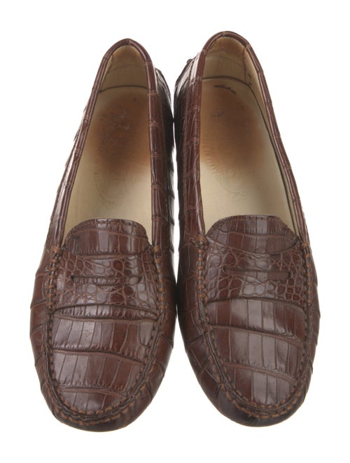 Tod's Crocodile Loafers
