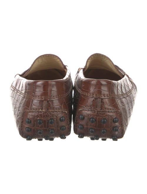Tod's Crocodile Loafers