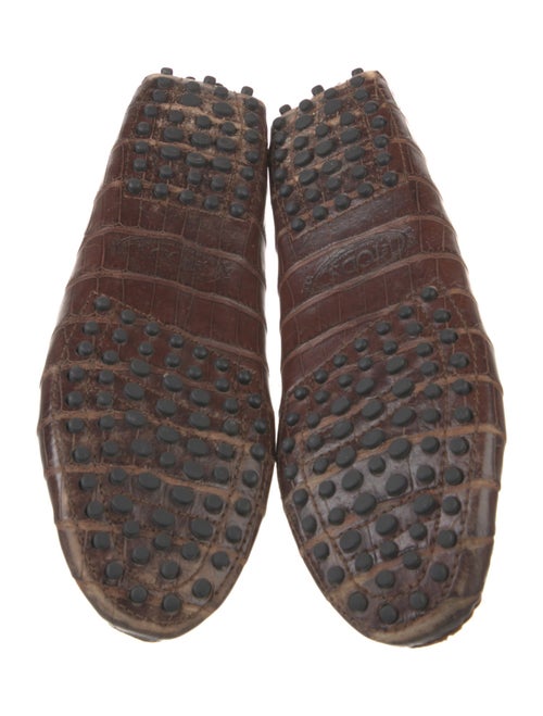 Tod's Crocodile Loafers