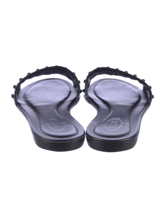 Tod's Patent Leather Slides
