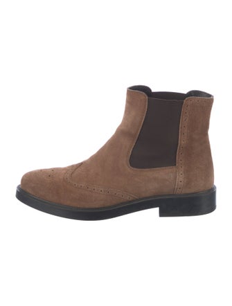 Tod's Suede Chelsea Boots