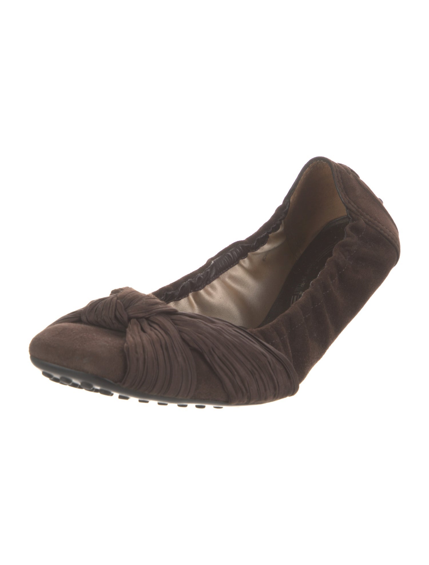 Tod's Suede Ballet Flats