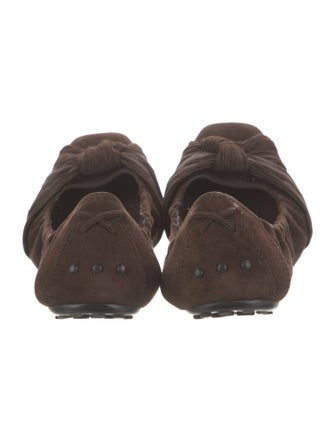 Tod's Suede Ballet Flats