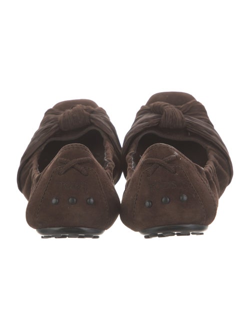 Tod's Suede Ballet Flats
