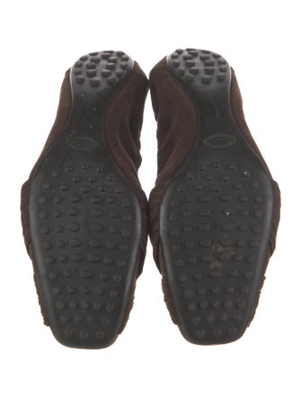 Tod's Suede Ballet Flats