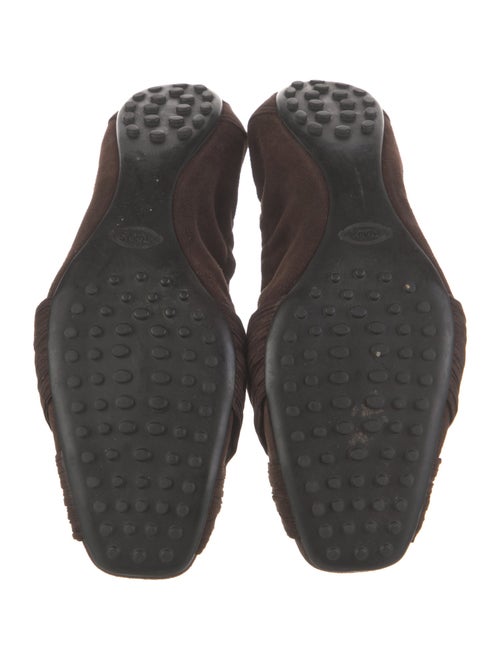 Tod's Suede Ballet Flats