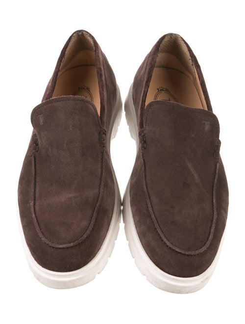 Tod's Suede Boat Shoes