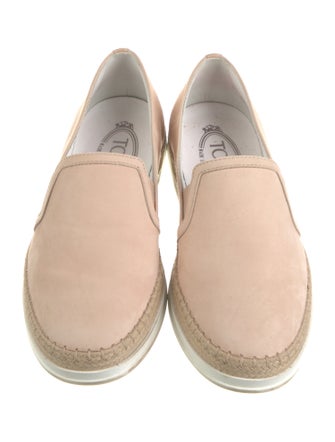 Tod's Leather Espadrilles