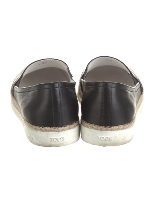 Tod's Leather Espadrilles