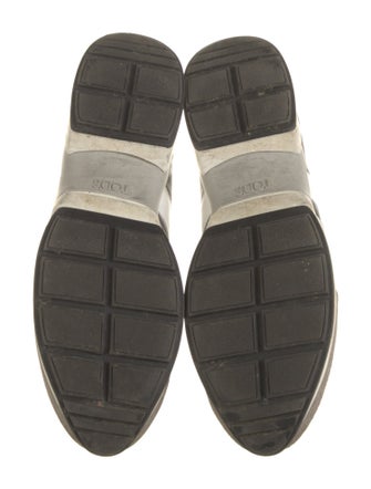 Tod's Suede Colorblock Pattern Sneakers