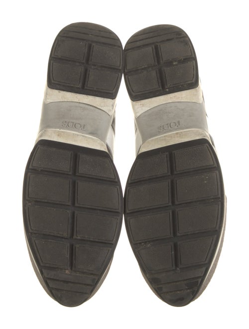 Tod's Suede Colorblock Pattern Sneakers