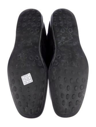 Tod's Suede Dress Loafers