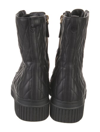 Tod's Leather Combat Boots