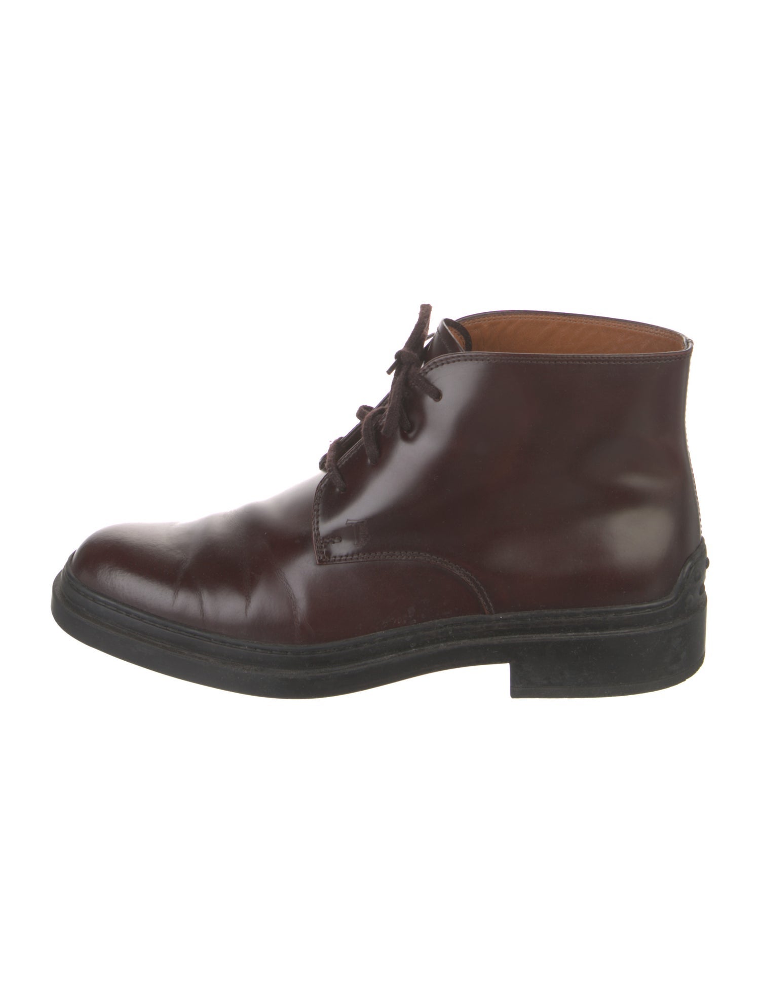 Tod's Leather Lace-Up Boots