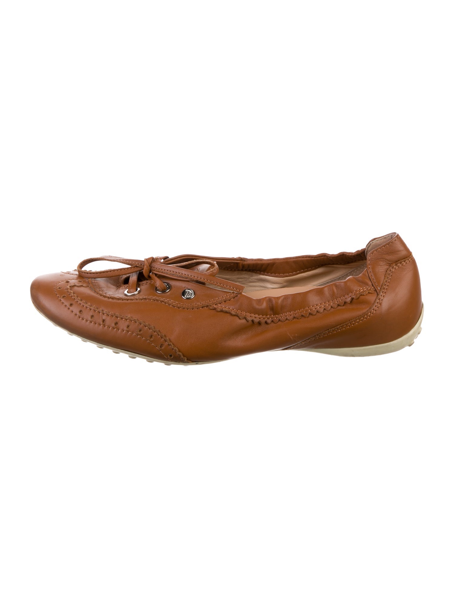 Tod's Leather Ballet Flats