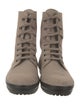 Tod's Suede Combat Boots