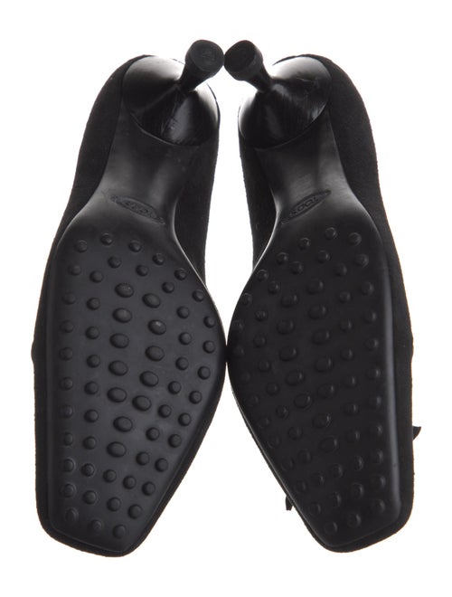 Tod's Suede Studded Accents Pumps