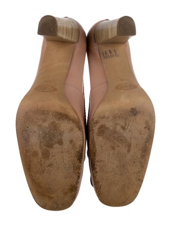 Tod's Leather Studded Accents Pumps