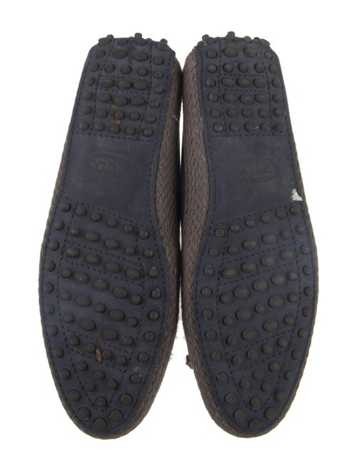 Tod's Denim Studded Accents Loafers