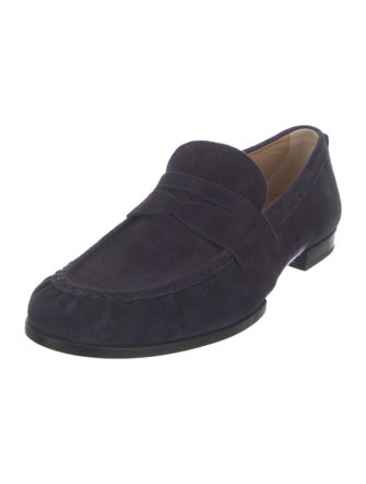 Tod's Suede Dress Loafers