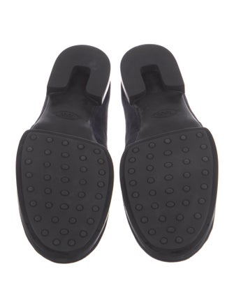Tod's Suede Dress Loafers