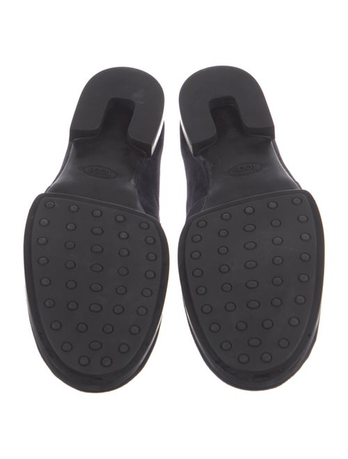 Tod's Suede Dress Loafers