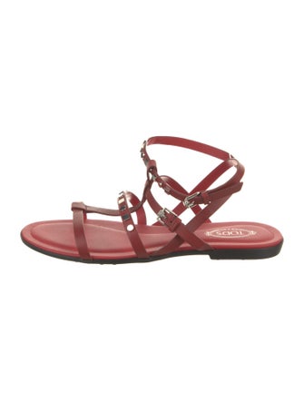Tod's Leather Gladiator Sandals