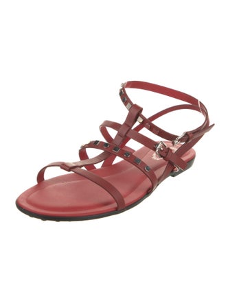 Tod's Leather Gladiator Sandals