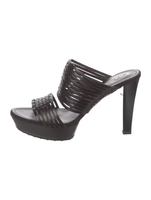 Tod's Leather Slides