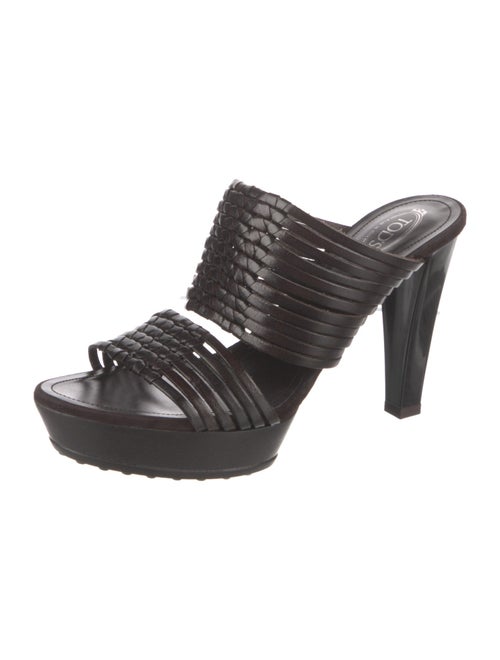 Tod's Leather Slides