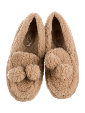 Tod's Shearling Flats