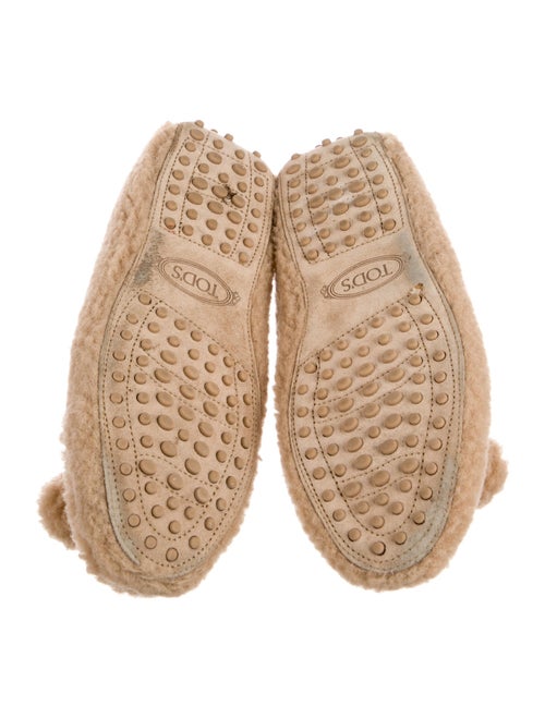 Tod's Shearling Flats