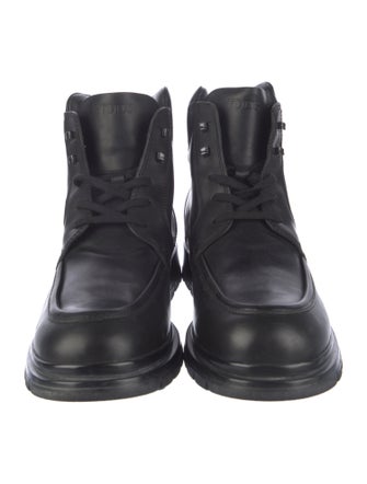 Tod's Leather Lace-Up Boots