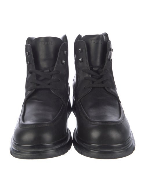 Tod's Leather Lace-Up Boots