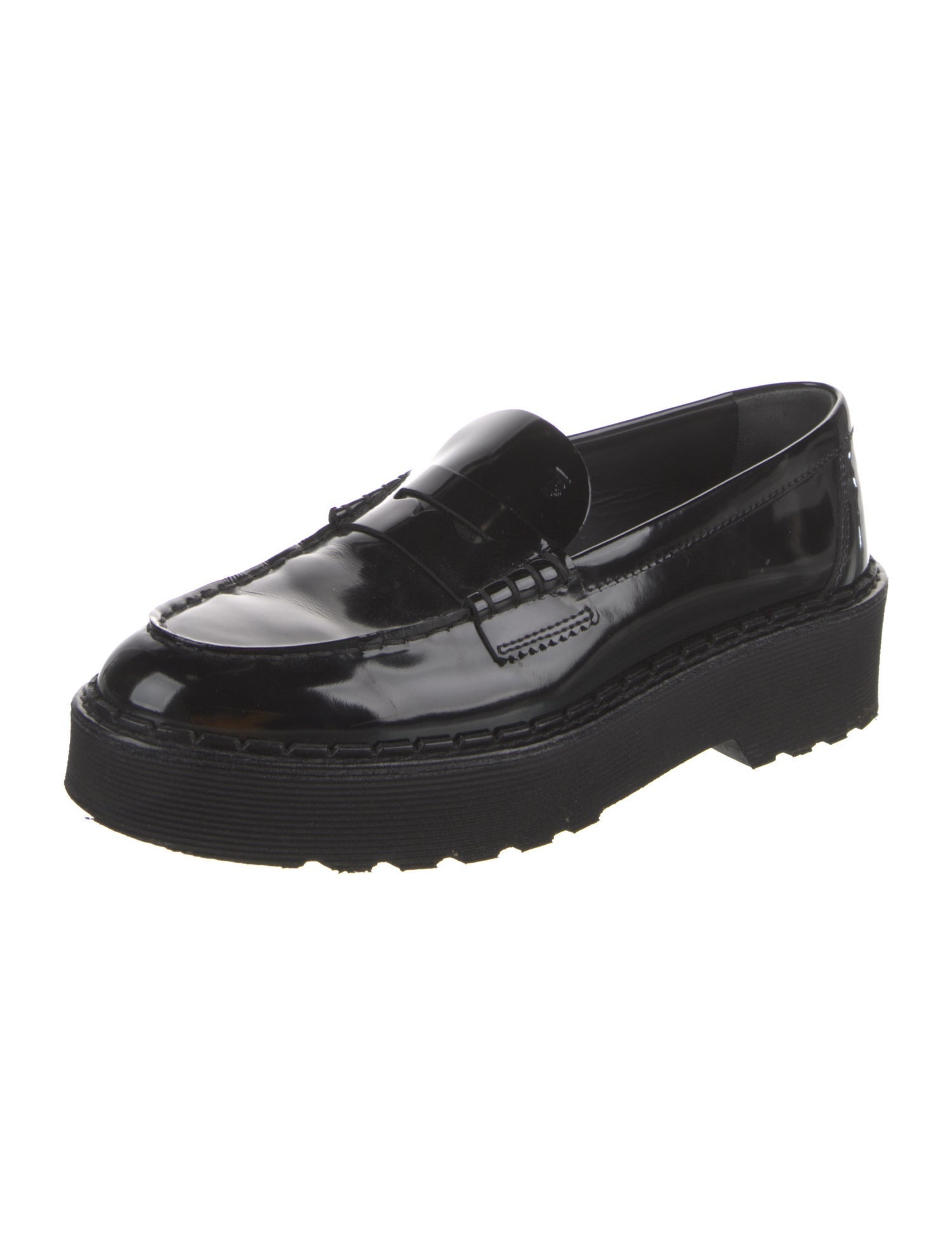Tod's Patent Leather Loafers