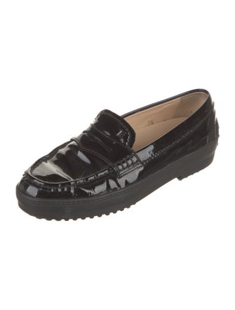 Tod's Patent Leather Loafers